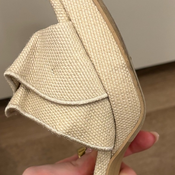 Cheer Heels - Ivory Raffia - Picture 9 of 13